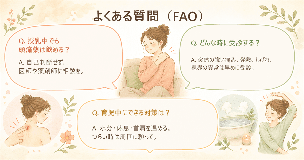 よくある質問(FAQ)の図解