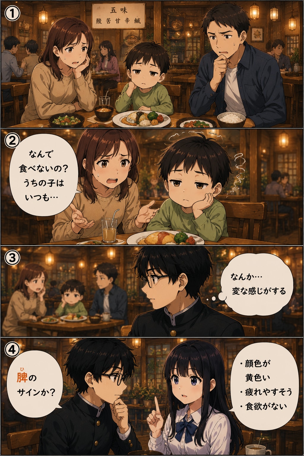 東洋医学クエスト 第4章 3ページ