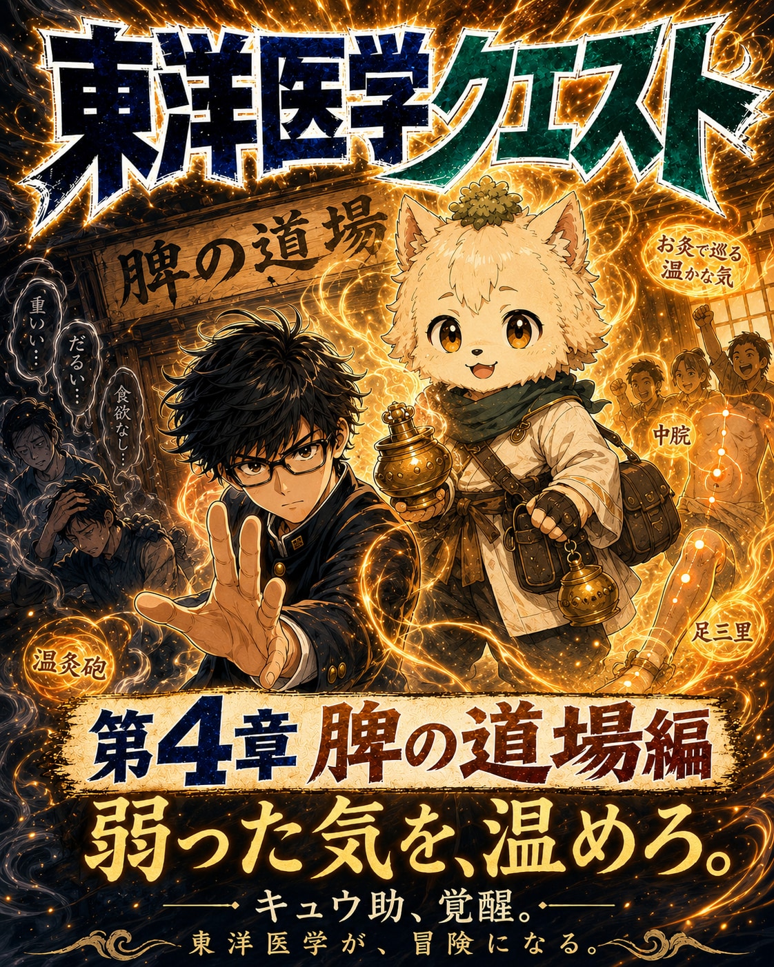 東洋医学クエスト 第4章 表紙